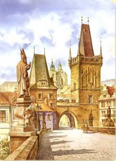 Prague Monument - Charles Bridge