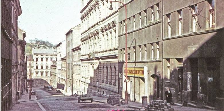 Cimburkova street — our own street, 1964